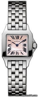 Cartier SANTOS DEMOISALLE LADIES' - S/S MOP DIAL - NEW ONLY $2900 watches