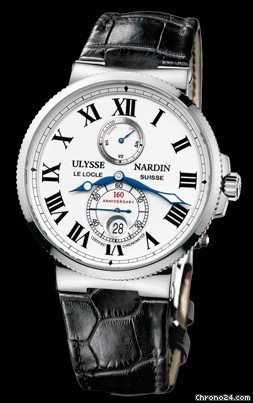 Ulysse Nardin MAXI MARINE CHRONOMETER 160th ANNIVERSARY 43mm PLATINUM watches