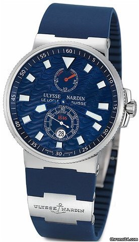 Ulysse Nardin BLUE WAVE - MAXI MARINE CHRONOMETER 41mm LIMITED EDITION S/S watches