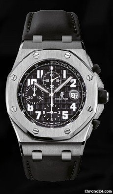 Audemars Piguet ROYAL OAK OFFSHORE "THEMES" BLACK - STAINLESS STEEL - NEW watches
