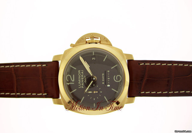 Panerai MANIFATTURA 1950 GMT 8 DAYS - ROSE GOLD - LIMITED TO 500 PCS watches
