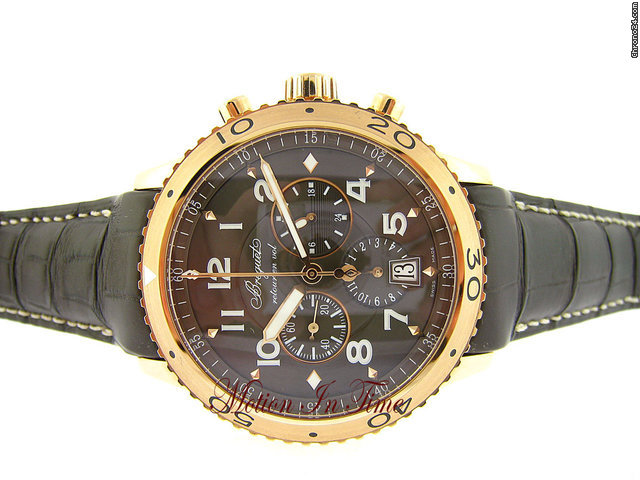 Breguet TRANSATLANTIQUE TYPE XXI - XL R/G CHRONOGRAPH FLYBACK - NEW watches