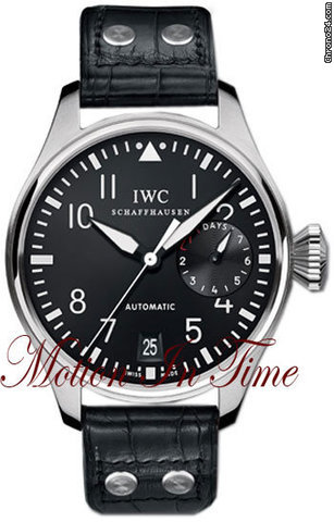 IWC BIG PILOT'S STAINLESS STEEL 46.2mm 7-DAY POWER RESERVE STEEL watches
