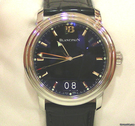 Blancpain Leman Grossdatum 2850-1130-53 NEU incl MWST mit Box + Papier watches