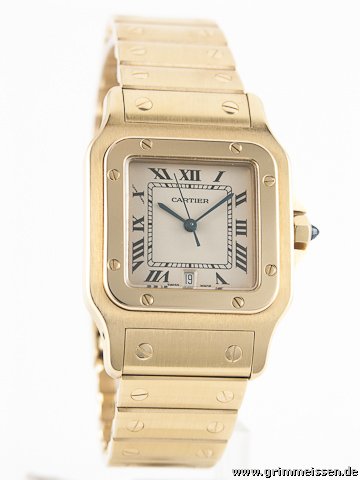 Cartier Herrenarbanduhr Santos Galbee watches