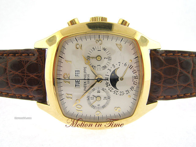 Patek Philippe 5020J PERPETUAL CALENDAR CHRONOGRAPH MOONPHASE "TV WATCH" watches