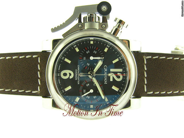 Graham CHRONOFIGHTER OVERSIZE AUTOMATIC 46mm - CHRONOGRAPH - S/S watches