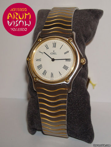 Ebel Acero y Oro watches
