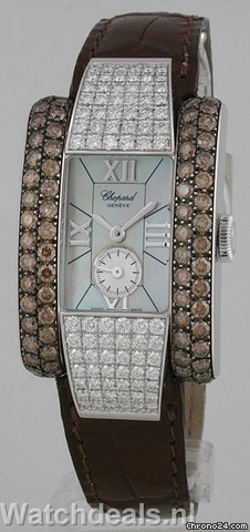 Chopard La Strada with Brown Diamond Bezel and Diamond Lugs watches
