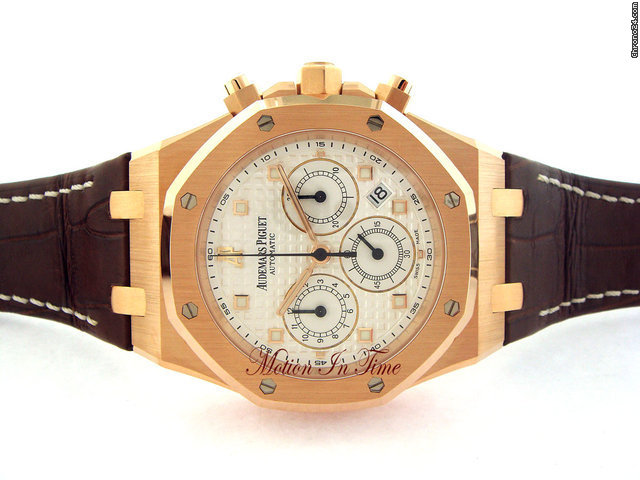 Audemars Piguet ROYAL OAK CHRONOGRAPH AUTOMATIC ROSE GOLD - NEW watches