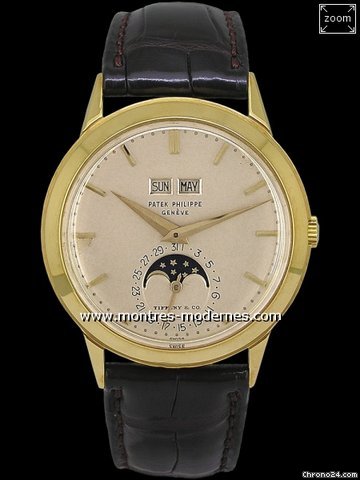 Patek Philippe Quantième Perpétuel Réf.3448 circa 1970 watches