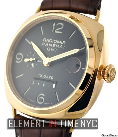 Panerai Pam 273 Radiomir GMT 10 Day Power Reserve Special Ed watches