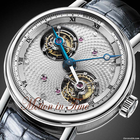 Breguet DOUBLE TOURBILLON TOURNANT GRANDE COMPLICATION TWIN ROTATING watches