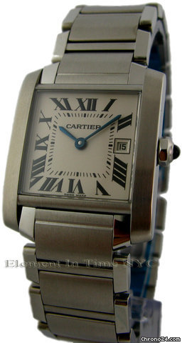 Cartier Tank Francaise Midsize Quartz Stainless Steel watches