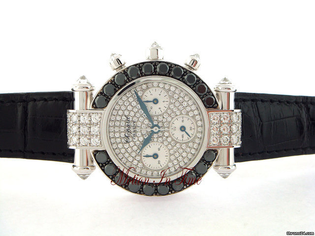 Chopard IMPERIALE DIAMOND LADIES' SPECIAL EDITION WHITE GOLD - BLACK watches