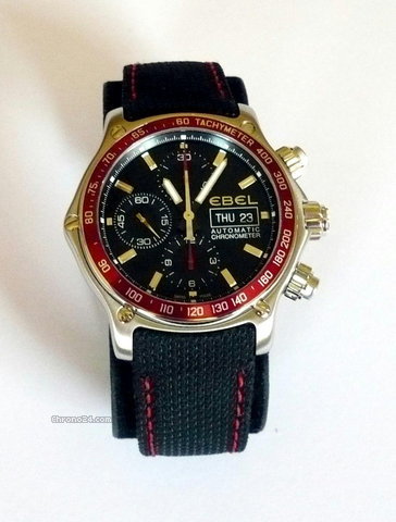 Ebel 1911 DISCOVERY Schwarz - Rot - Sondermod. watches