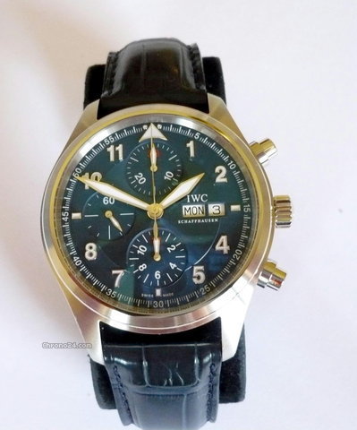 IWC Spitfire - Laureus - Flieger - Chrono - Blau - Nr.901 watches