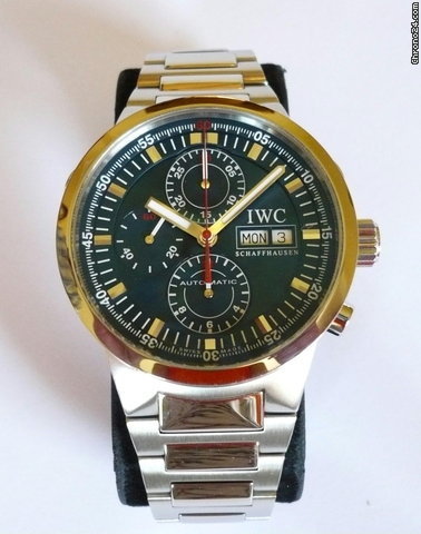 IWC GST - Rattrapante - blaues Zifferblatt watches