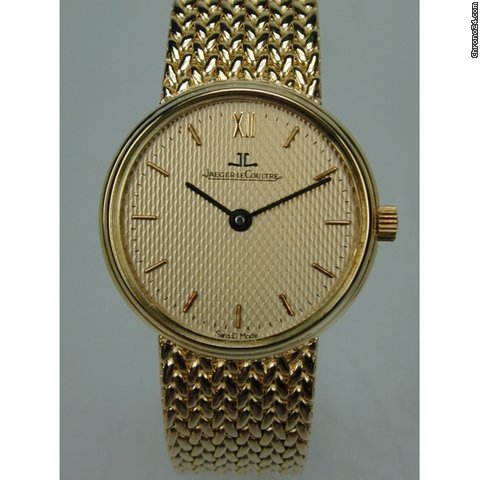 Jaeger-LeCoultre Gelbgold Damenuhr watches
