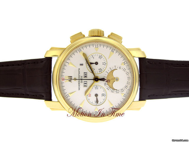 Vacheron Constantin MALTE PERPETUAL CALENDAR MOONPHASE CHRONOGRAPH YELLOW GOLD watches