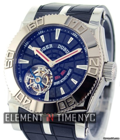 Roger Dubuis Easy Diver Tourbillon In Steel NIB watches