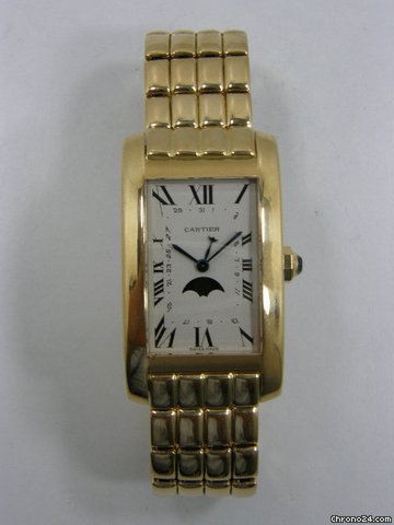 Cartier Tank Americaine Moonphase watches