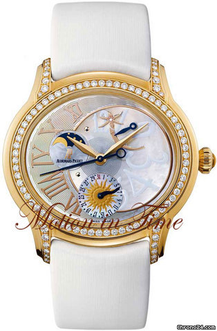 Audemars Piguet MILLENARY LADIES' STARLIT SKY ROSE GOLD DIAMOND - 2009 MODEL watches