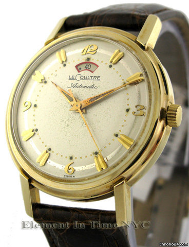 Jaeger-LeCoultre Vintage Bumper Automatic Power Reserve 14k watches