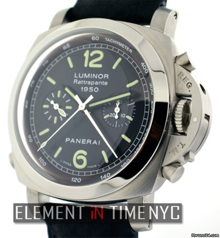 Panerai luminor Rattrapante 1950 Stainless Steel PAM 213 watches