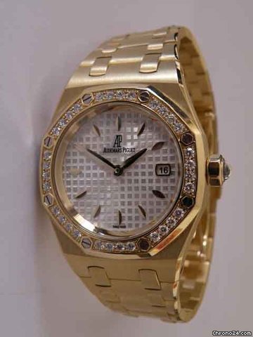 Audemars Piguet ROYAL OAK DATE LADIES BRACELET YG 77321BA.ZZ.1230BA.01 watches