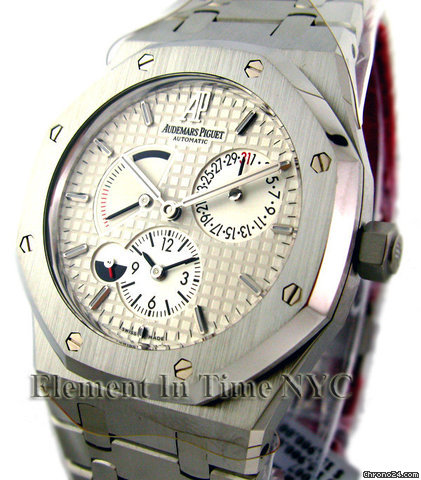Audemars Piguet Royal Oak Dual Time Power Reserve Stainless Steel watches