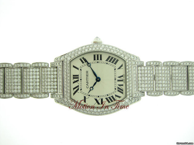 Cartier TORTUE DIAMOND LARGE BOUTIQUE SPECIAL EDITION W/G ¨CEXCLUSIVE watches