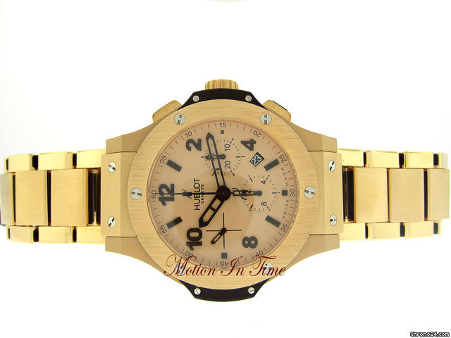 Hublot BIG BANG ROSE GOLD MAT ON BRACELET "PIECE UNIQUE" 44.5mm watches