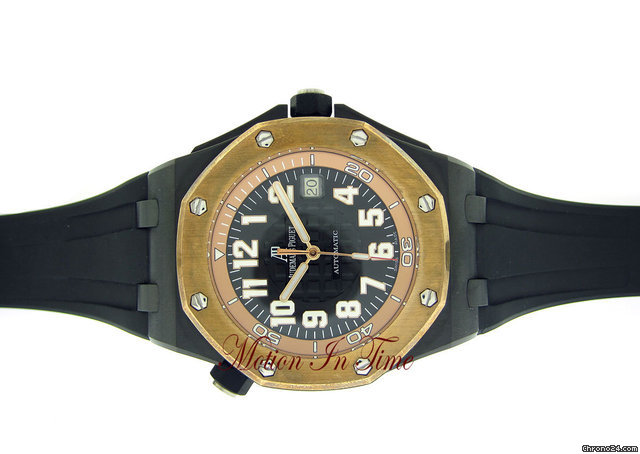 Audemars Piguet SCUBA "BARTORELLI" BLACK PVD ROYAL OAK OFFSHORE - LTD 50 PCS watches