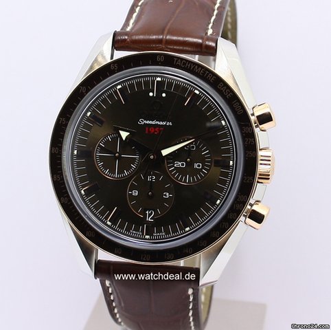 Omega Speedmaster Broad Arrow 1957 NEU incl MWST B + P watches