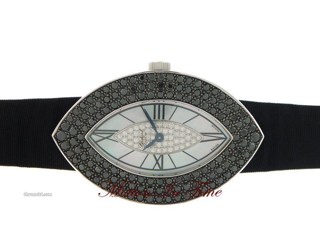 Chopard CLASSIQUE FEMME CATS EYE LADIES' WHITE GOLD DIAMOND - NEW watches