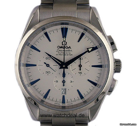 Omega Seamaster Aqua Terra Chronograph Stahl NEU incl MWST mit B+P watches