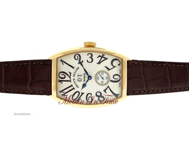 Franck Muller 6850 S6 GG ~ GRAND GUICHET DATE ROSE GOLD XL watches