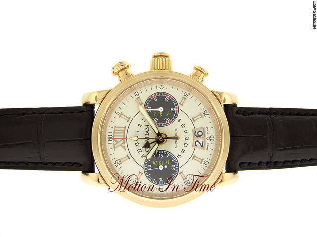 Graham SILVERSTONE CHRONOGRAPH FLYBACK GMT ~ AUTOMATIC ROSE GOLD watches