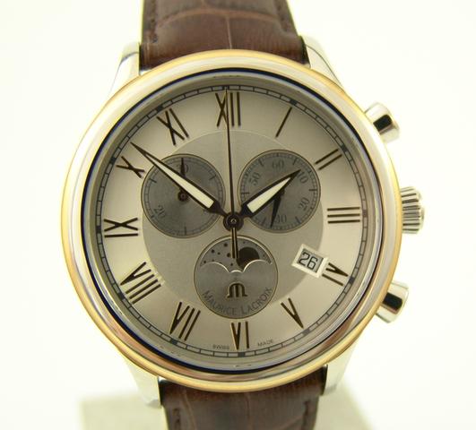 Maurice Lacroix Le Classic Chronograph Mondphase Stahl/Gold watches