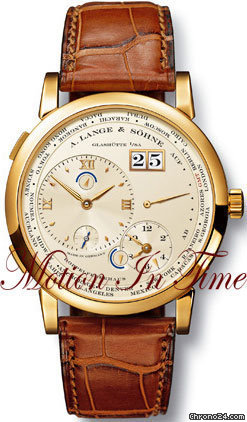 A. Lange & Sohne LANGE 1 TIMEZONE - YELLOW GOLD- 2 TIMEZONES W/ POWER RESERVE watches