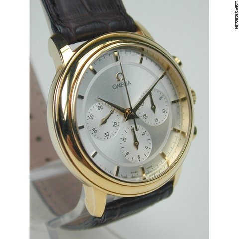 Omega Chronograph De Ville, 18 kt. watches
