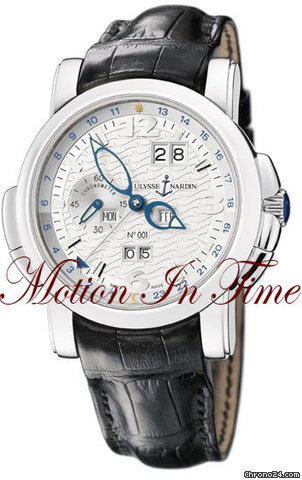 Replica Ulysse Nardin GMT �� PERPETUAL CALENDAR AUTOMATIC - PLATINUM - LTD 500 PCS Watch