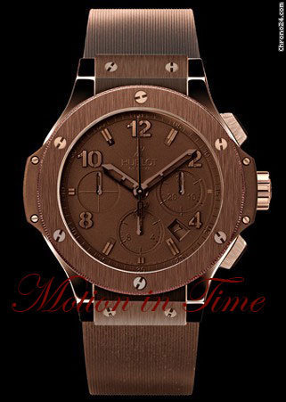 Hublot BIG BANG "ALL-CHOCOLATE" BROWN PVD CERAMIC-LIMITED 500 PIECE watches