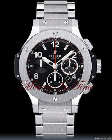 Hublot BIG BANG STAINLESS STEEL ON BRACELET 44.5mm -NEW watches