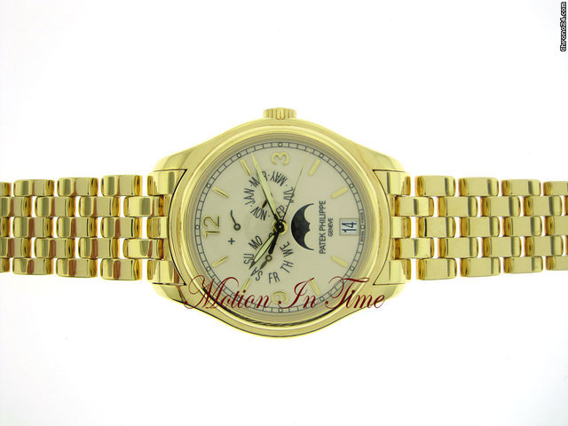 Patek Philippe 5146/1J ANNUAL CALENDAR MOONPHASE POWER RESERVE YELLOW GOLD watches