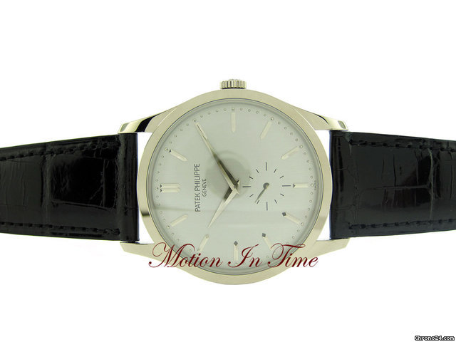 Patek Philippe 5196G CALATRAVA WHITE GOLD MEN'S MANUAL WIND NEW watches