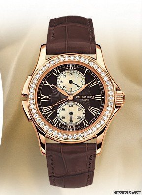 Patek Philippe 4934R COMPLICATED TRAVEL TIME LADIES' ROSE GOLD DIAMOND NEW watches