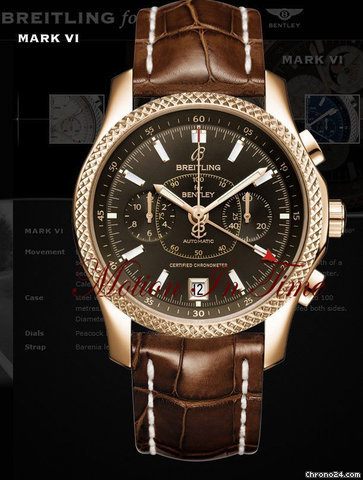 Breitling BENTLEY MARK VI ROSE GOLD CHRONOGRAPH ~ LIMITED 500 PIECES watches
