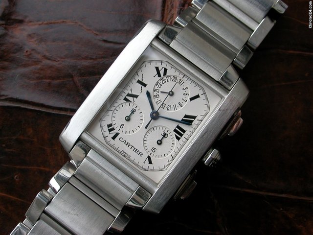 Cartier Tank Francaise Chrono watches